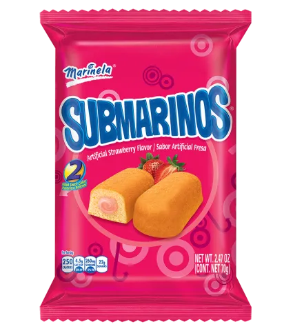 Submarinos 2 cakes